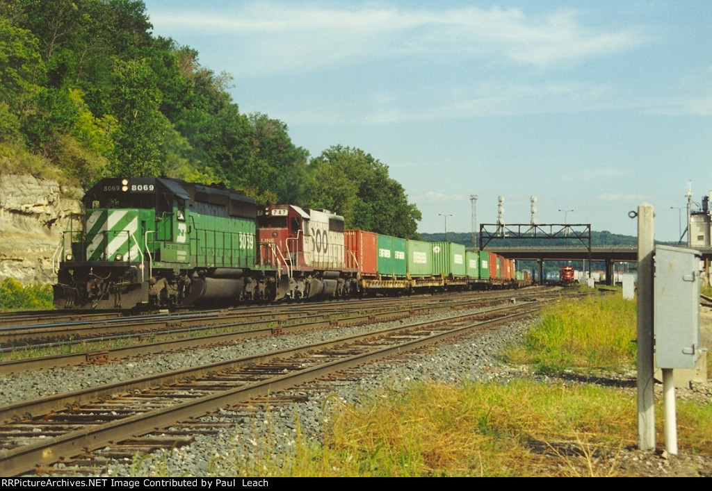 Westbound intermodal